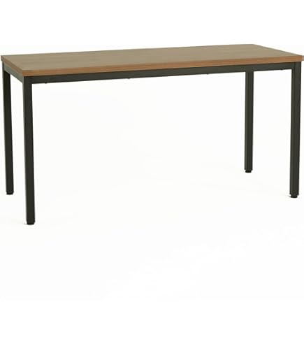 PCデスク ダイニングテーブル 150cm 75cm 72cm Amazon.co.jp: 【会議テーブル/デスク】幅150×奥行75×高さ72cm 頑丈